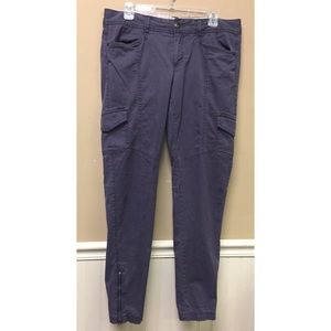 Athleta Pacific Crest Ankle Zip Pant Gray Size 12